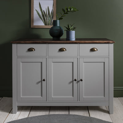 Chatsworth Sideboard in Grey - Laura James